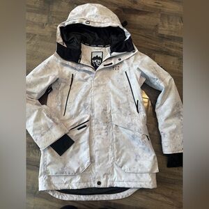 Montec Women's White Snowboard Jacket